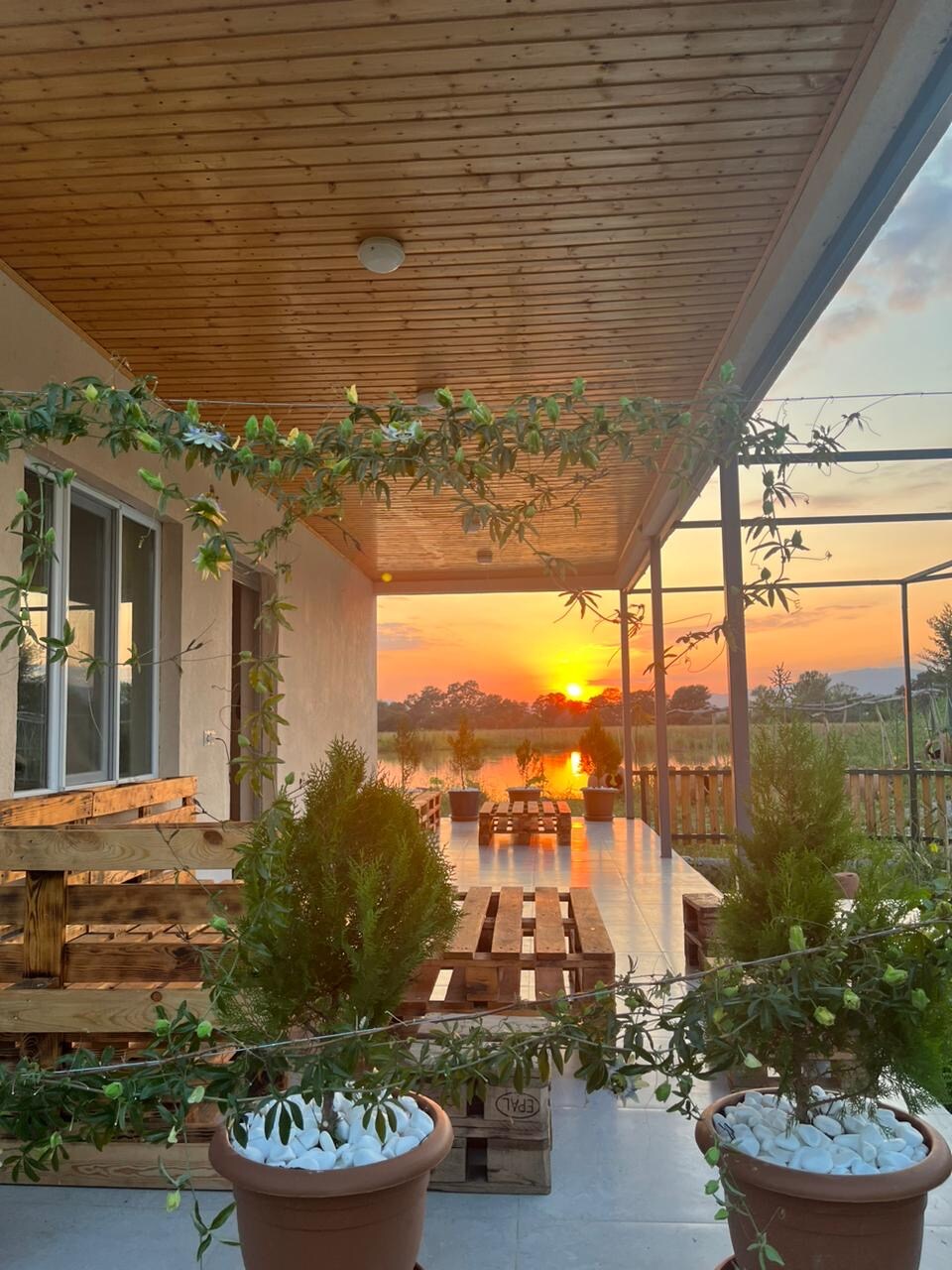 Farmhouse interior